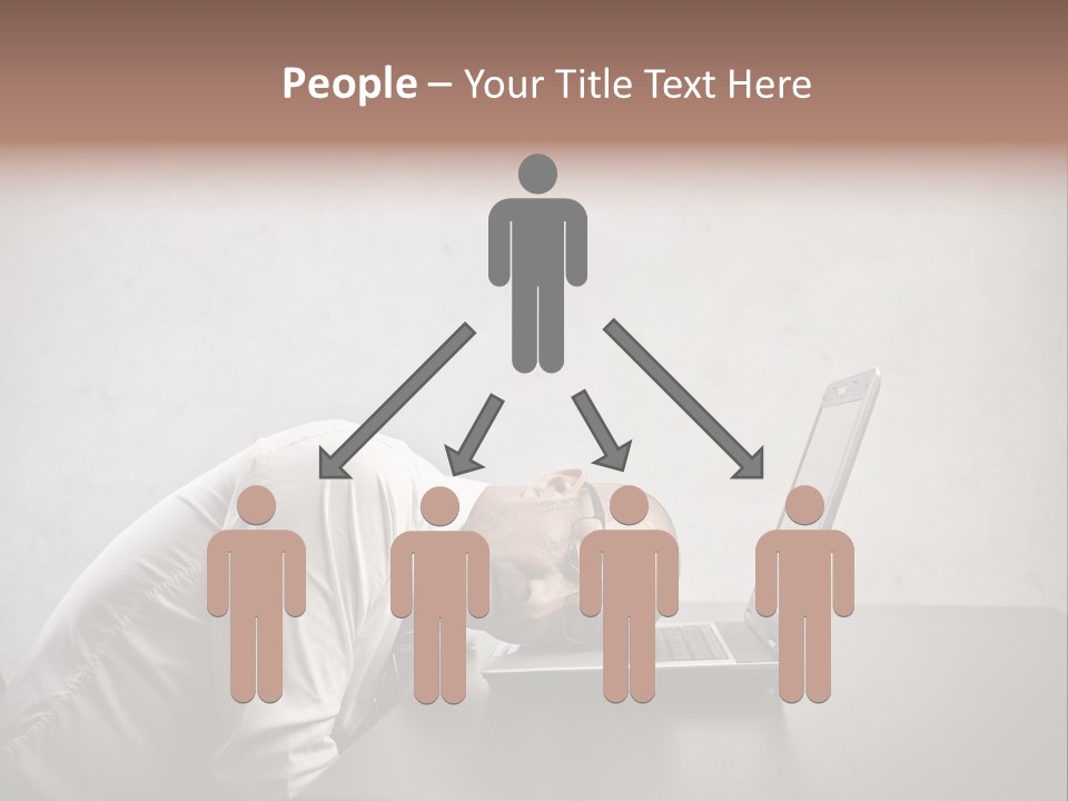 Rest Background Fatigue PowerPoint Template