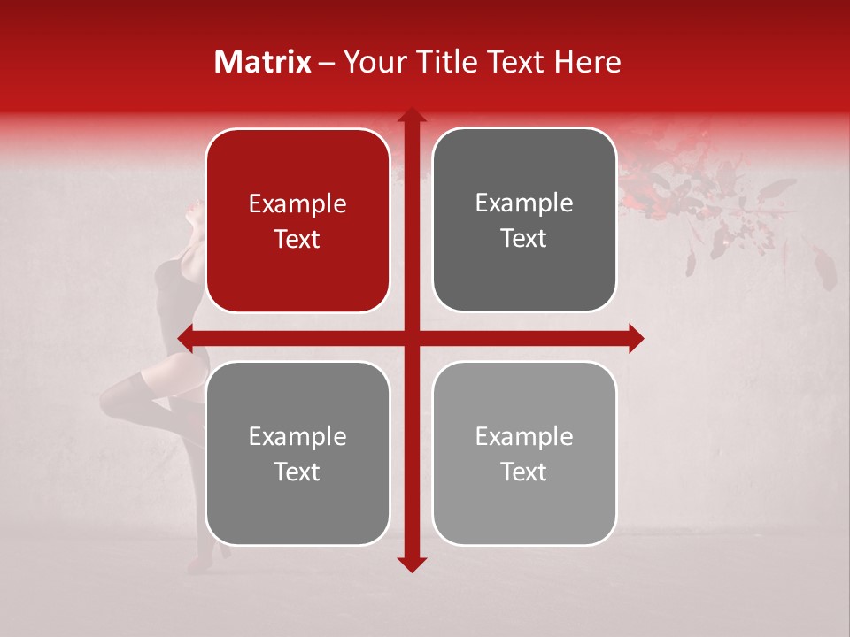 Young Water Beauty PowerPoint Template