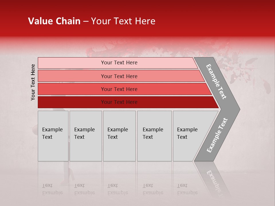 Young Water Beauty PowerPoint Template