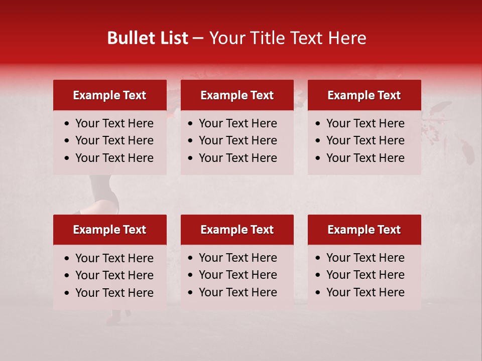 Young Water Beauty PowerPoint Template