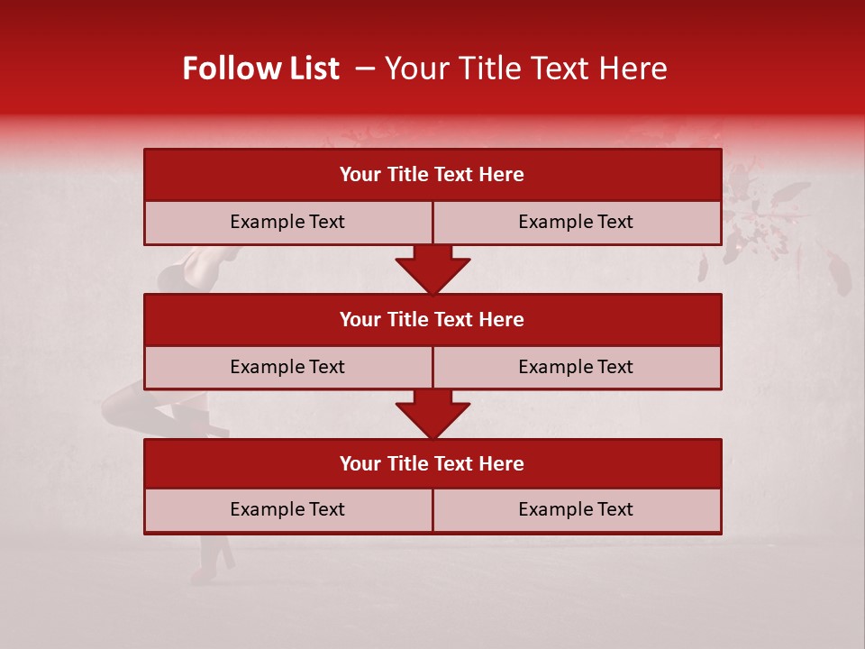 Young Water Beauty PowerPoint Template