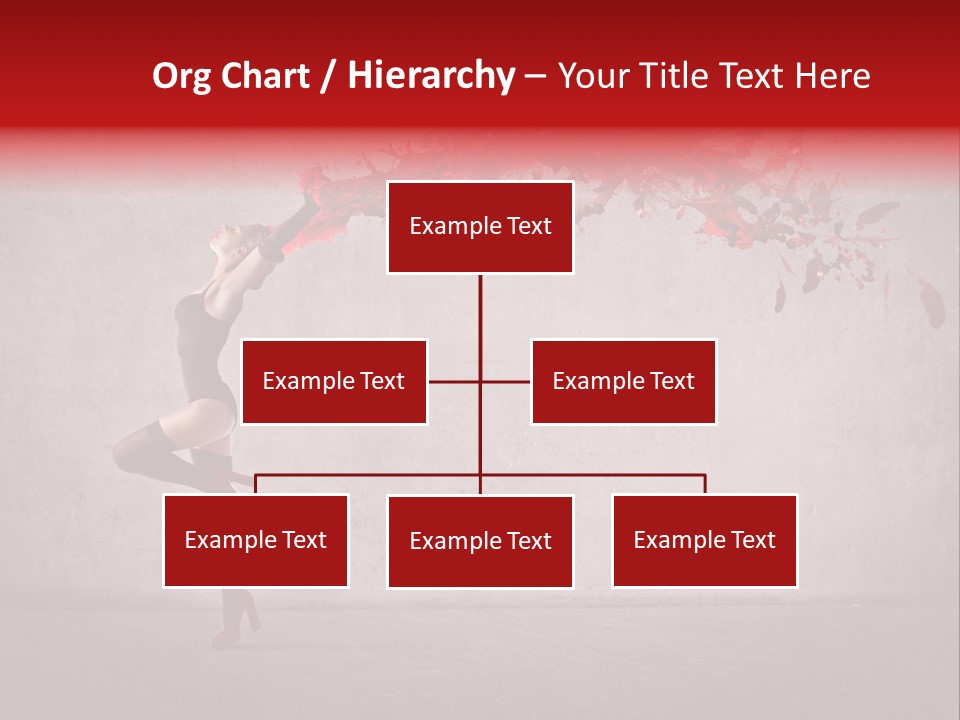 Young Water Beauty PowerPoint Template