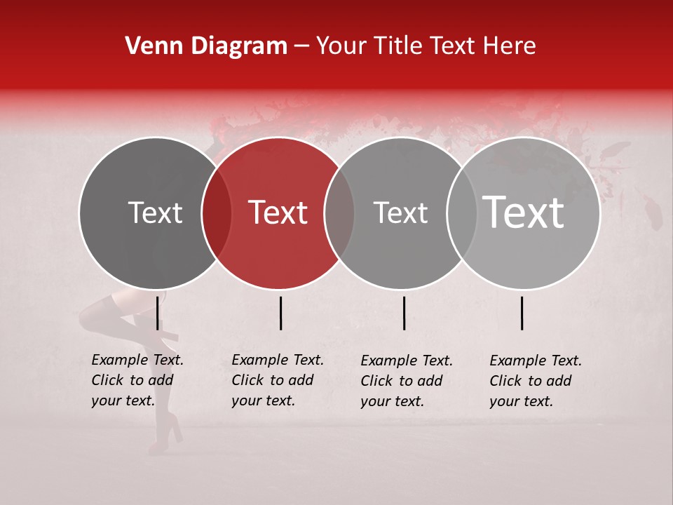 Young Water Beauty PowerPoint Template