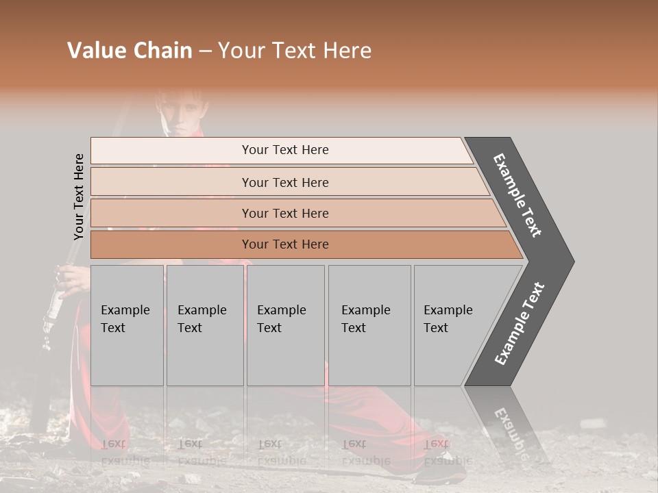 Kung Fu Wushu Master PowerPoint Template
