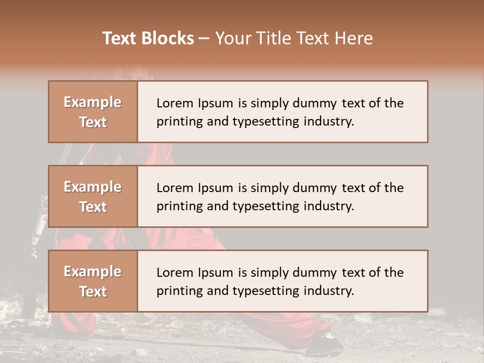 Kung Fu Wushu Master PowerPoint Template