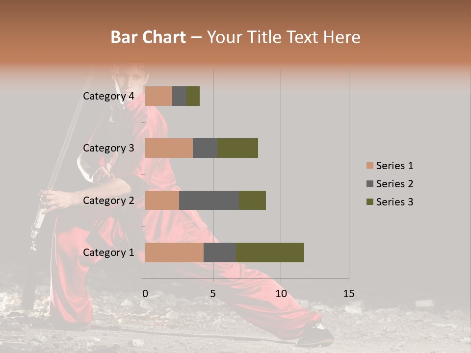 Kung Fu Wushu Master PowerPoint Template