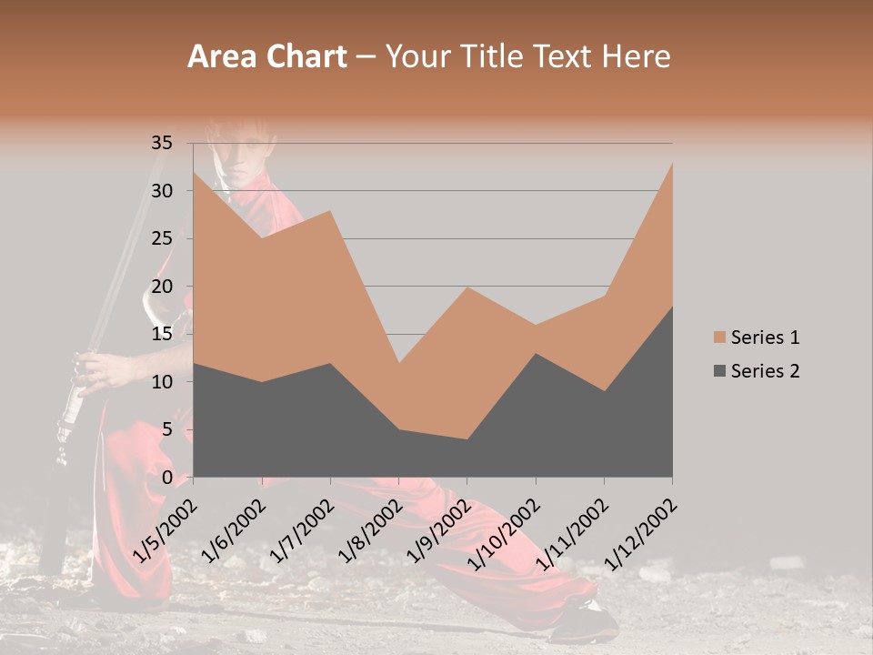 Kung Fu Wushu Master PowerPoint Template