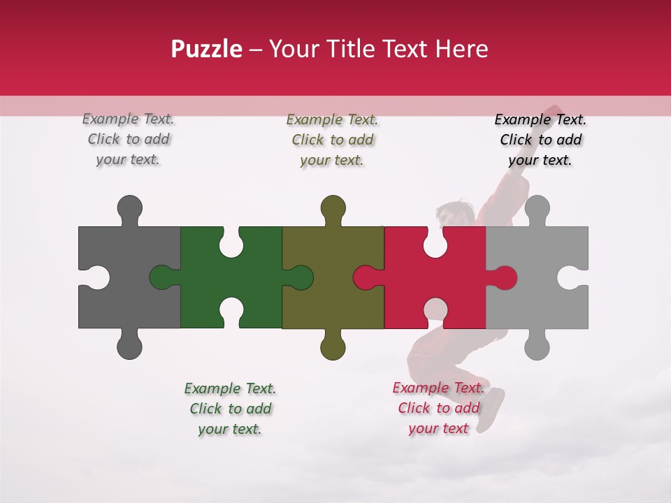 Combat Tai Chi Taichi PowerPoint Template