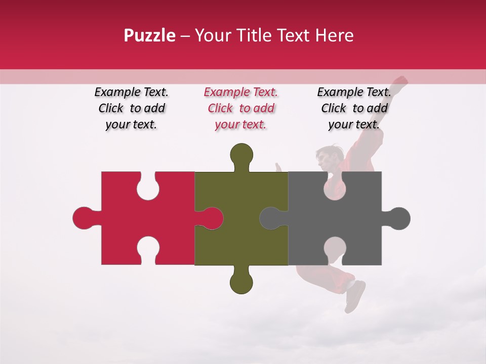 Combat Tai Chi Taichi PowerPoint Template