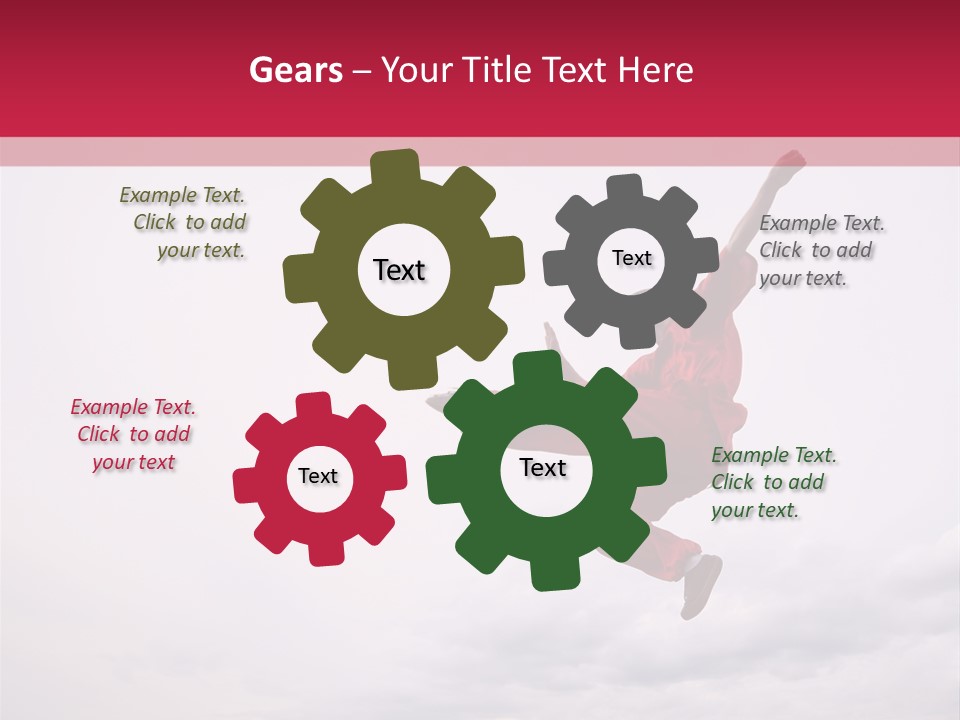 Combat Tai Chi Taichi PowerPoint Template