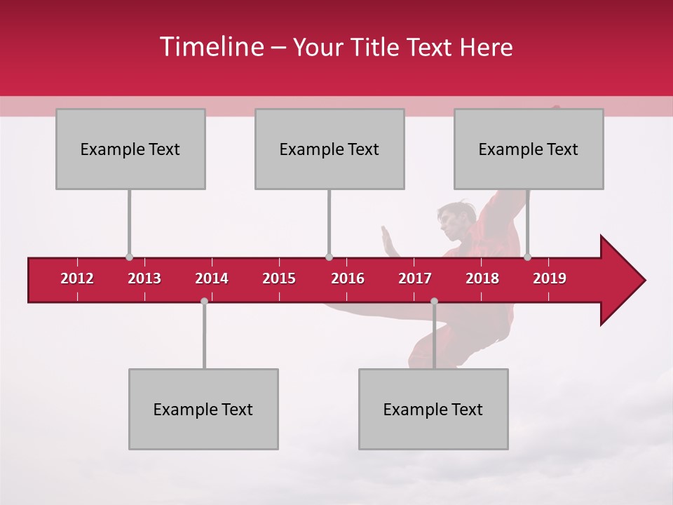 Combat Tai Chi Taichi PowerPoint Template