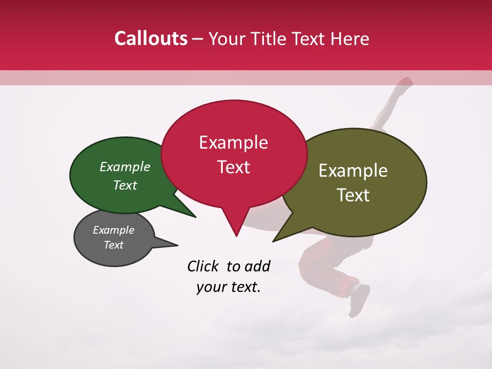 Combat Tai Chi Taichi PowerPoint Template