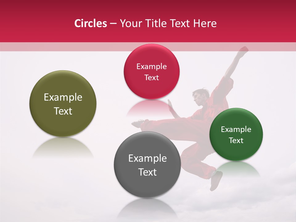 Combat Tai Chi Taichi PowerPoint Template