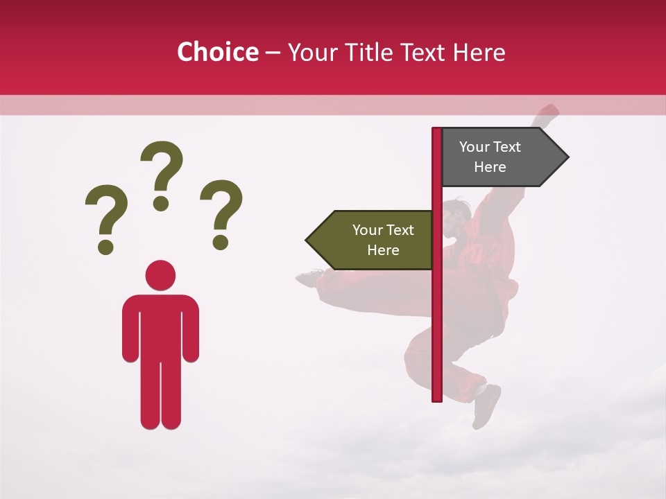 Combat Tai Chi Taichi PowerPoint Template