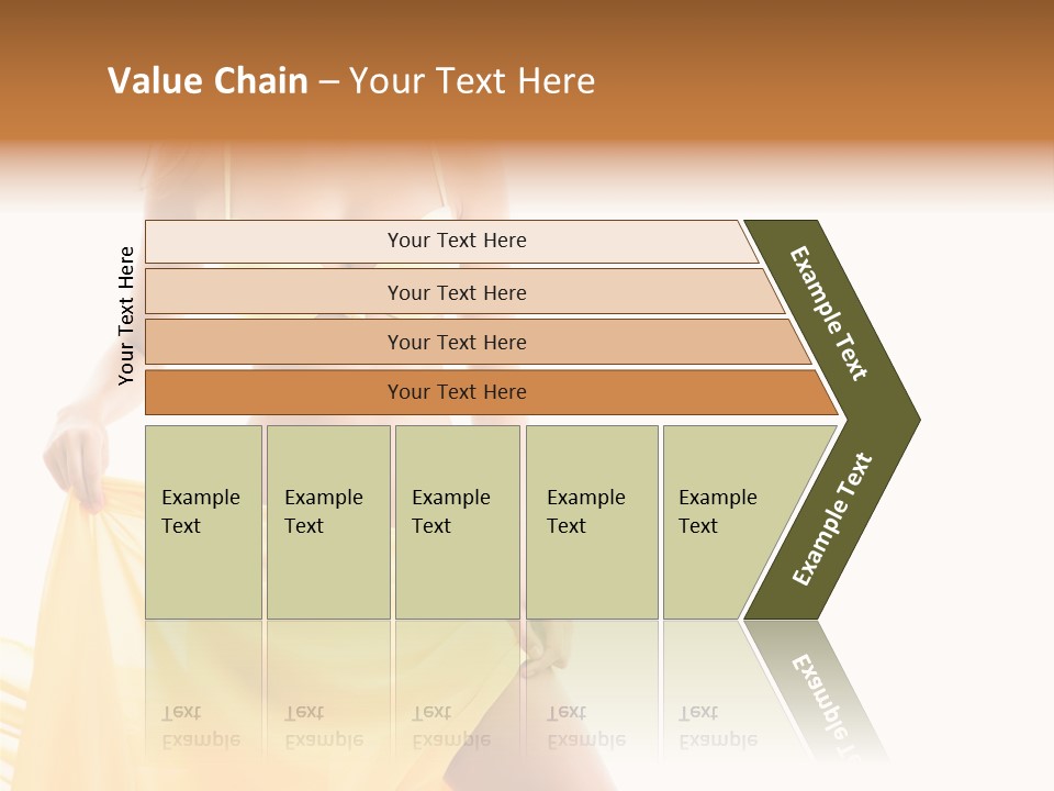 Bikini Portrait Full PowerPoint Template