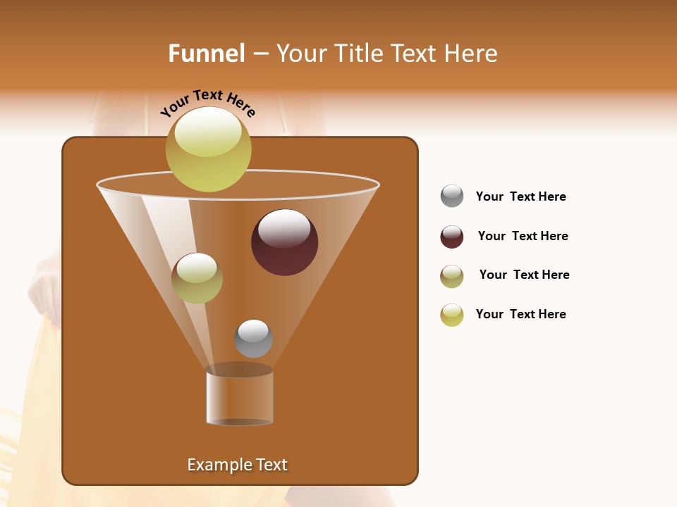 Bikini Portrait Full PowerPoint Template