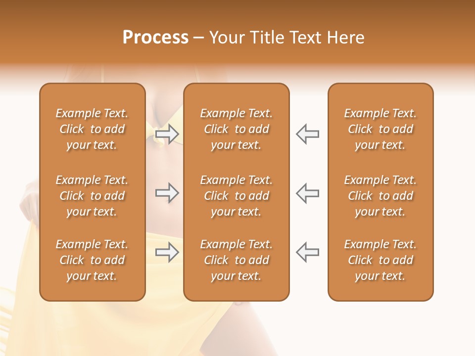 Bikini Portrait Full PowerPoint Template