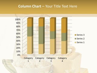 Yogurt Pitcher Tablecloth PowerPoint Template