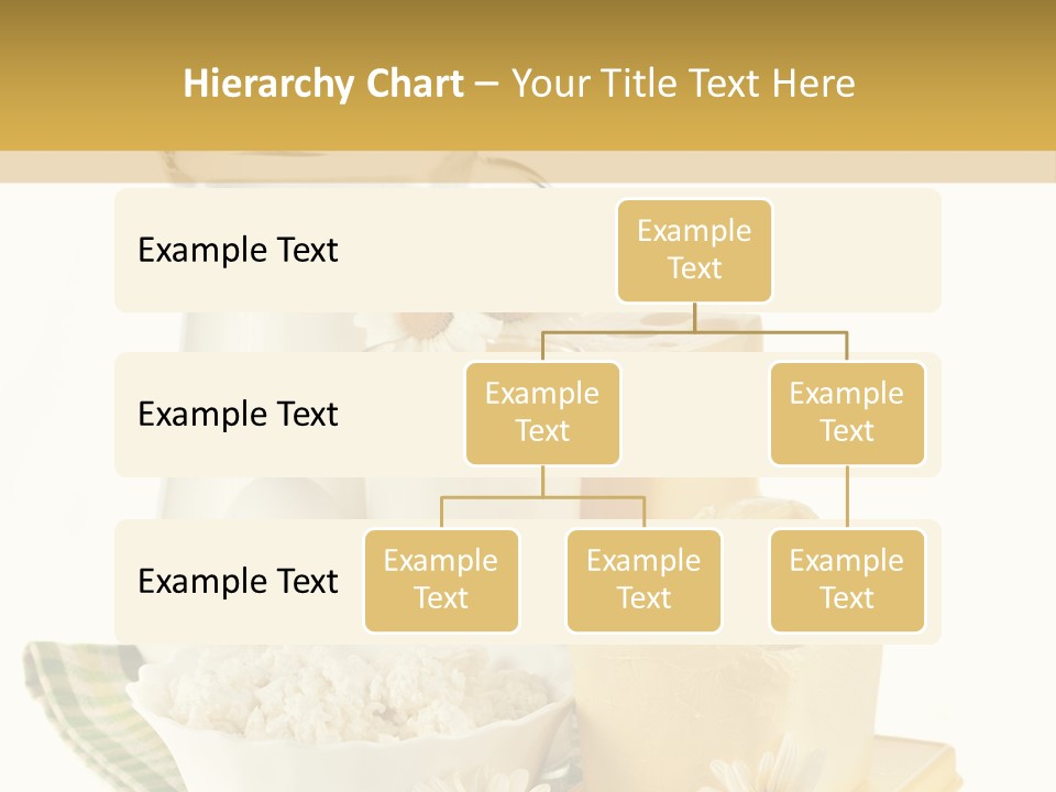 Yogurt Pitcher Tablecloth PowerPoint Template