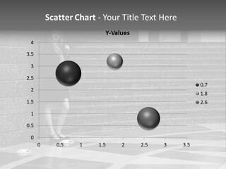 Young Outside Model PowerPoint Template