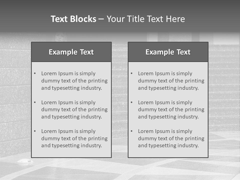 Young Outside Model PowerPoint Template