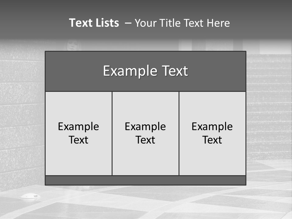 Young Outside Model PowerPoint Template