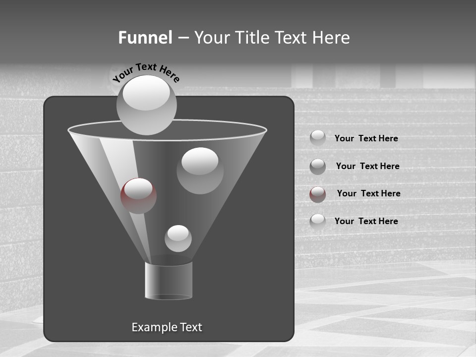 Young Outside Model PowerPoint Template