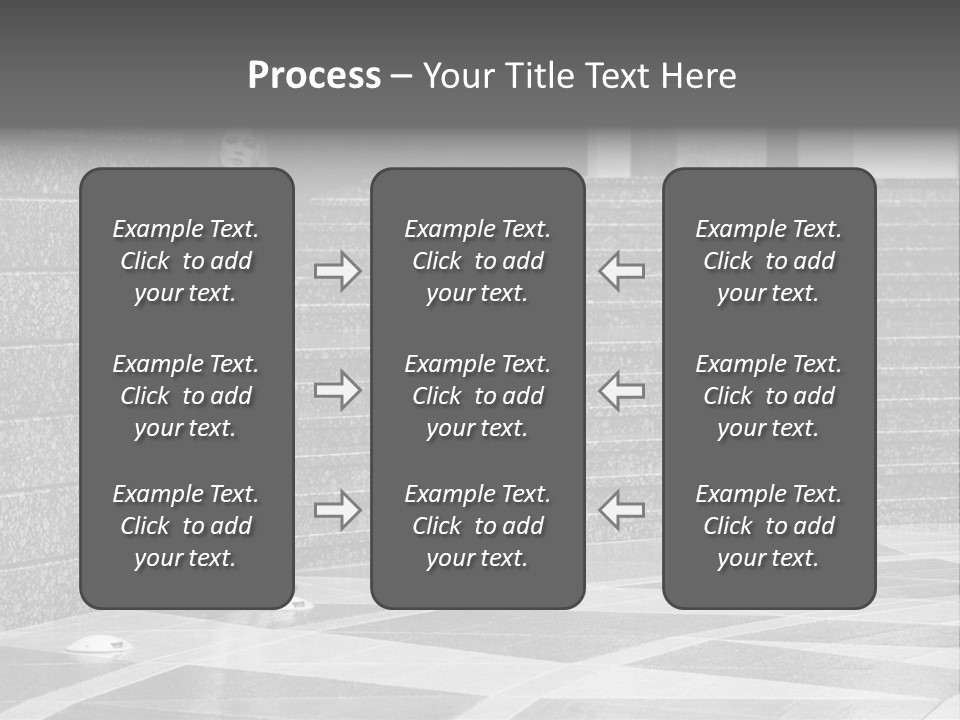 Young Outside Model PowerPoint Template