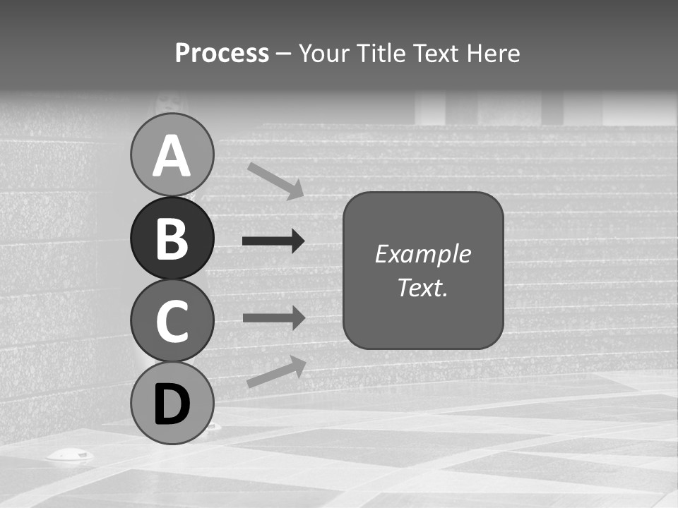 Young Outside Model PowerPoint Template