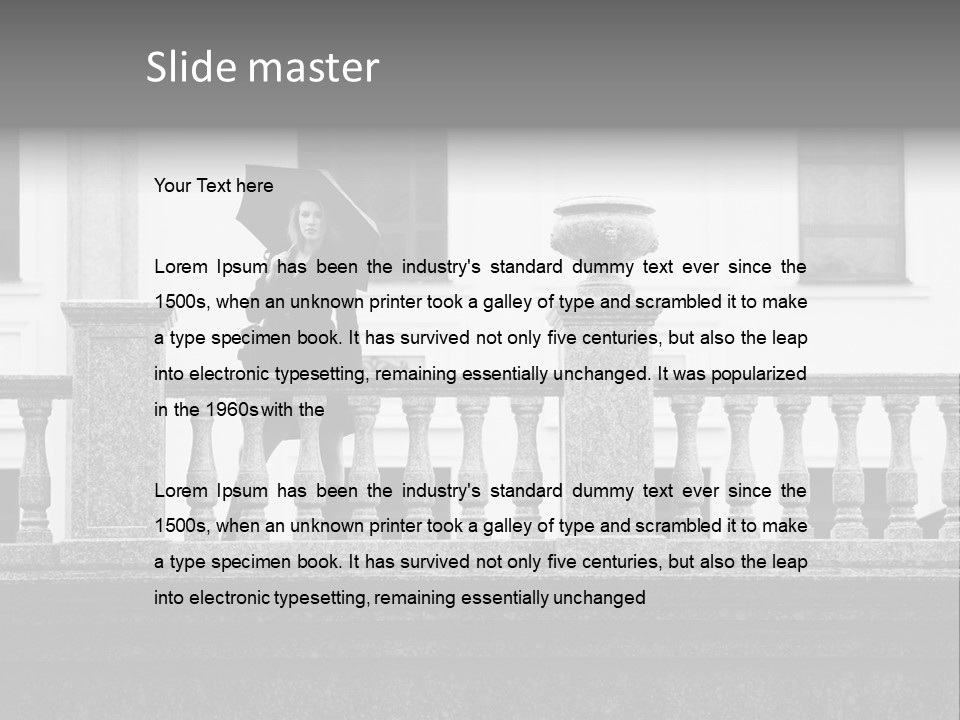 Adult Autumn Summer PowerPoint Template