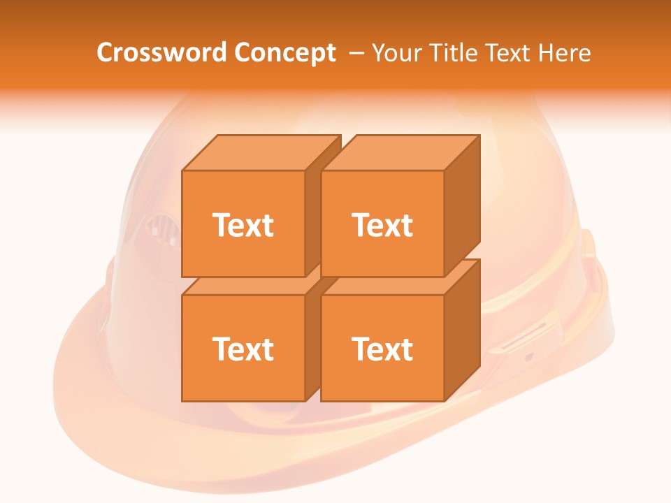 Sign White Industrial PowerPoint Template