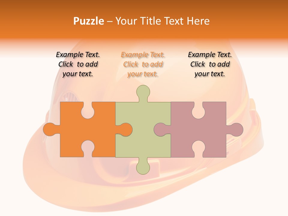 Sign White Industrial PowerPoint Template