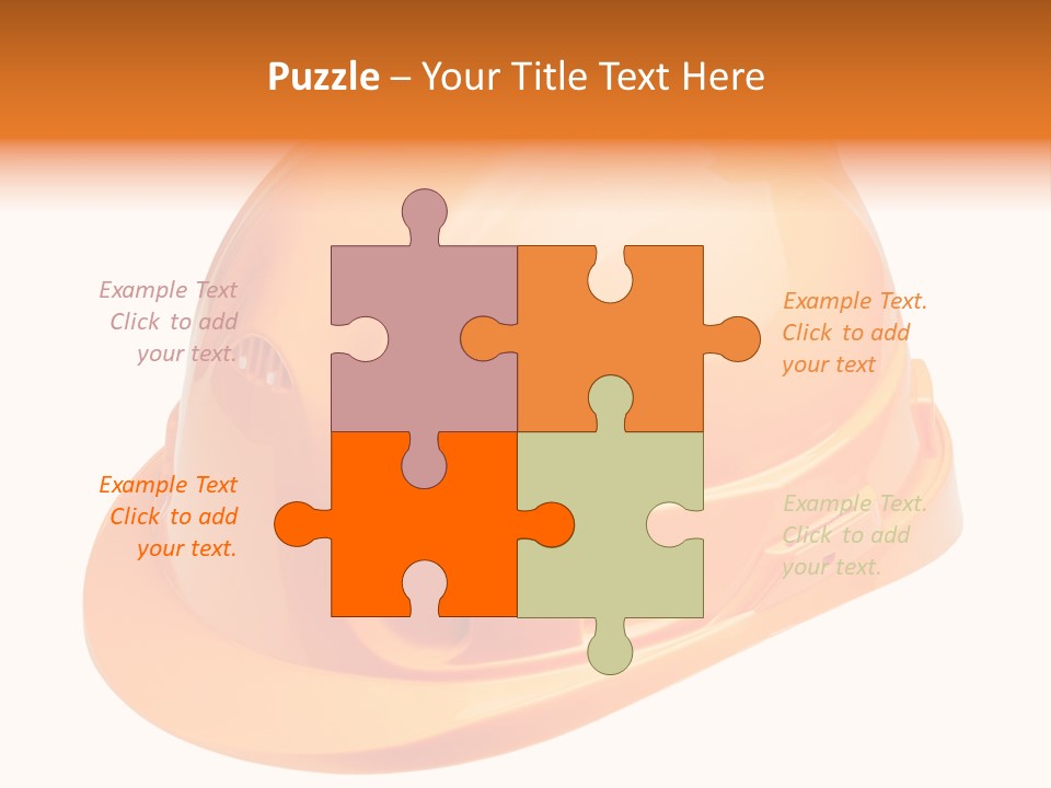 Sign White Industrial PowerPoint Template