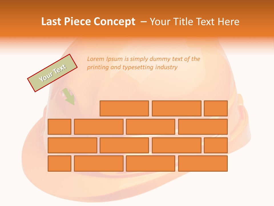 Sign White Industrial PowerPoint Template