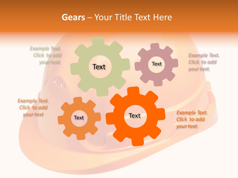 Sign White Industrial PowerPoint Template