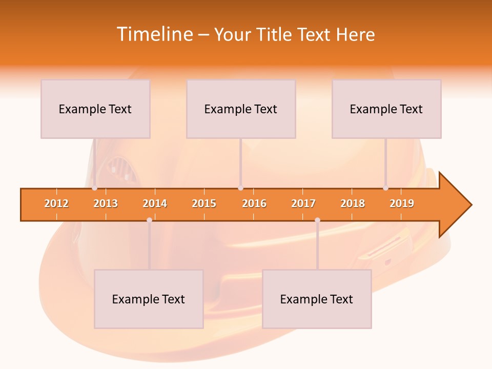 Sign White Industrial PowerPoint Template