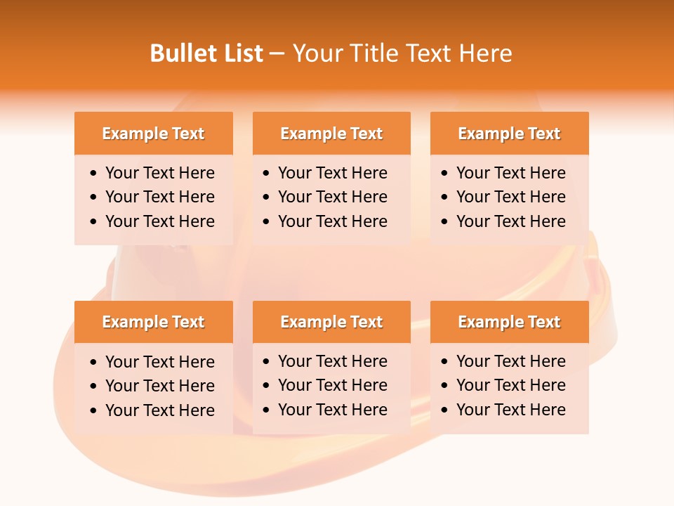 Sign White Industrial PowerPoint Template