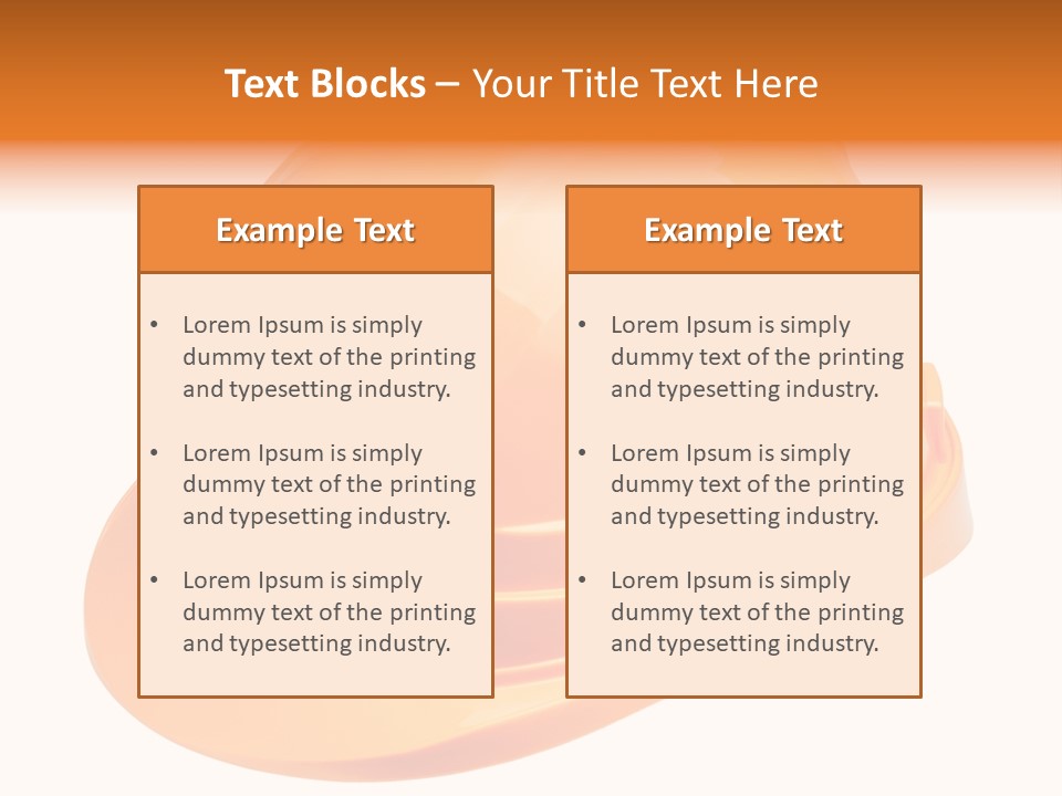 Sign White Industrial PowerPoint Template