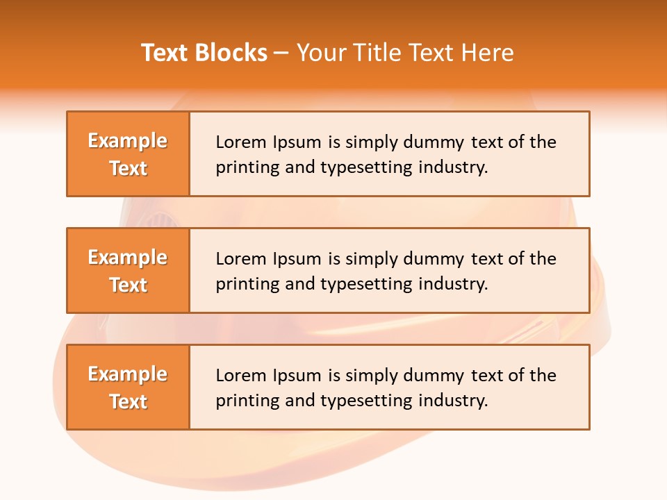 Sign White Industrial PowerPoint Template
