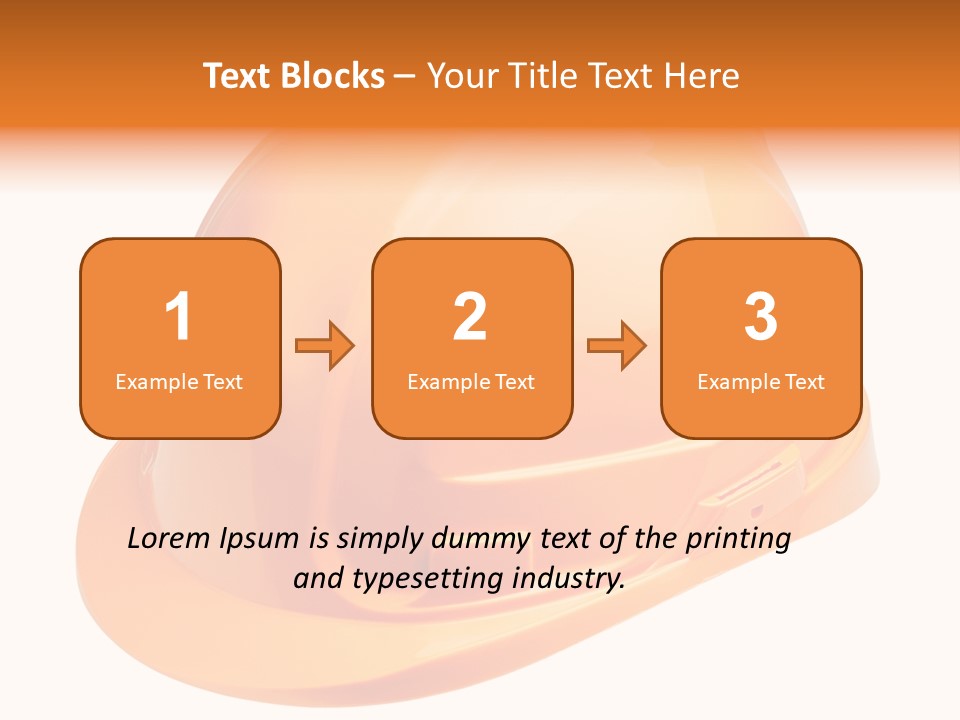 Sign White Industrial PowerPoint Template