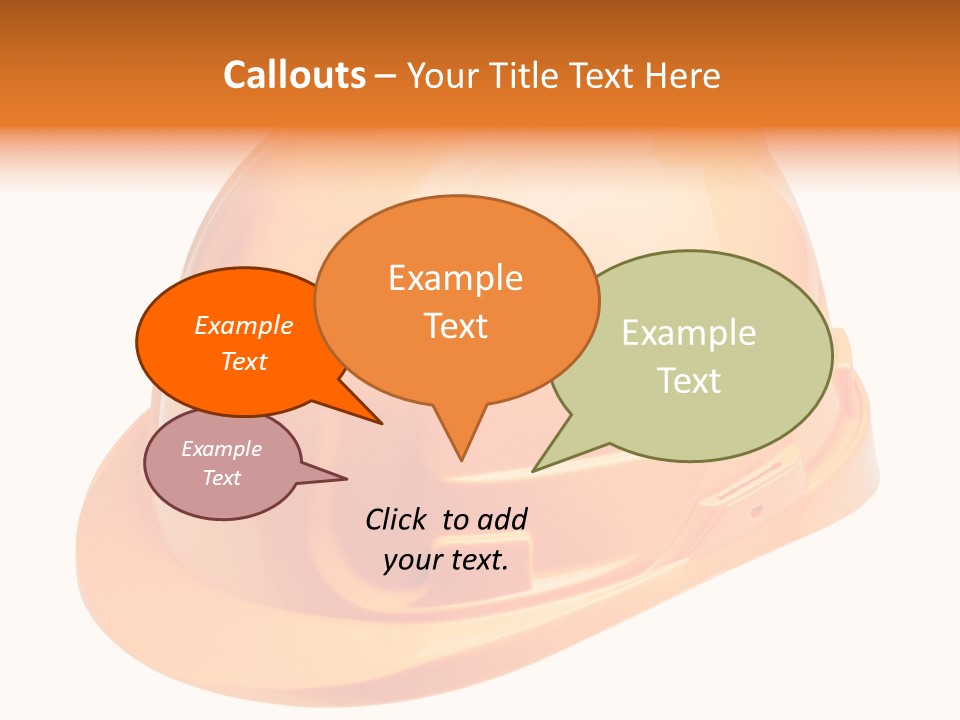 Sign White Industrial PowerPoint Template