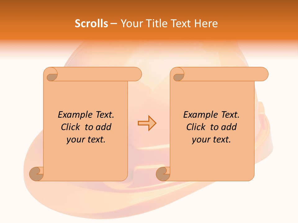 Sign White Industrial PowerPoint Template