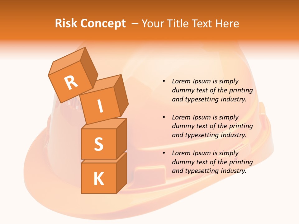 Sign White Industrial PowerPoint Template