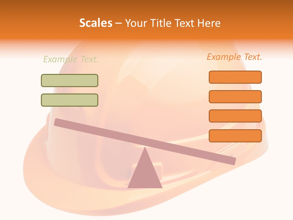 Sign White Industrial PowerPoint Template