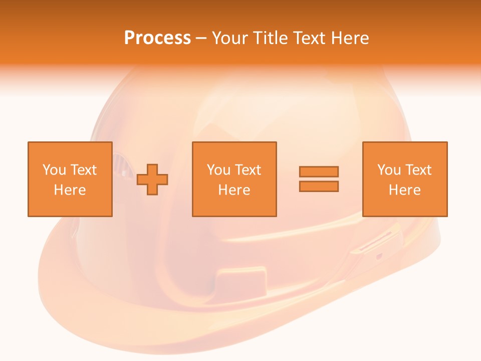 Sign White Industrial PowerPoint Template