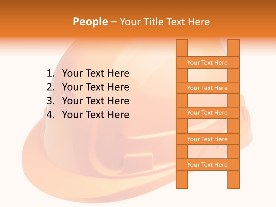 Sign White Industrial PowerPoint Template
