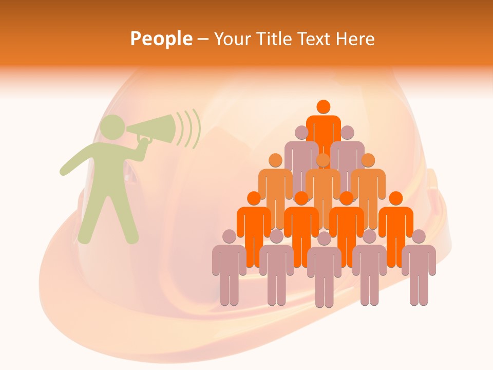 Sign White Industrial PowerPoint Template