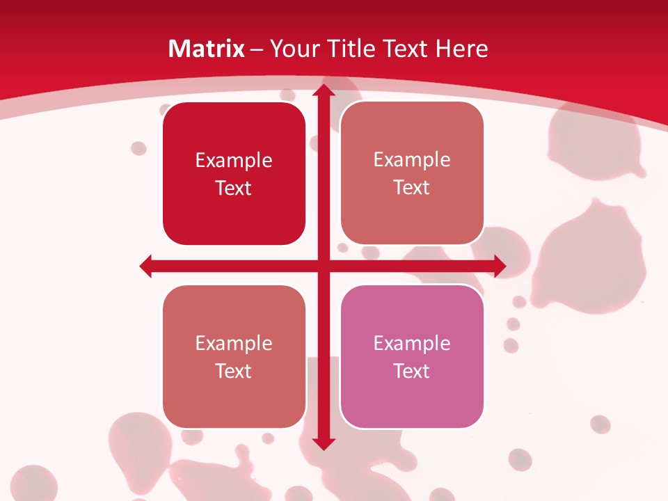 Bleed Death Drip PowerPoint Template