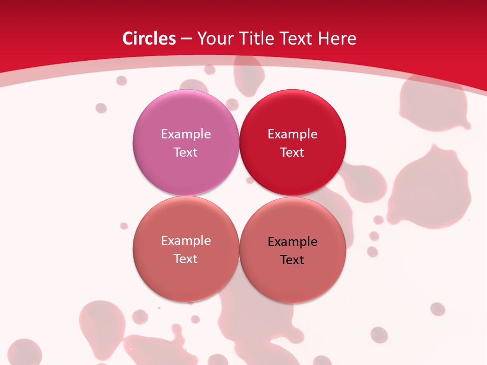 Bleed Death Drip PowerPoint Template