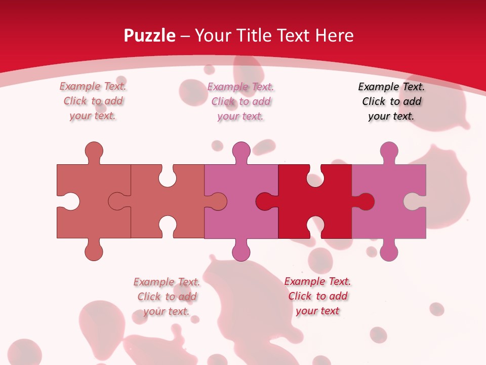 Bleed Death Drip PowerPoint Template